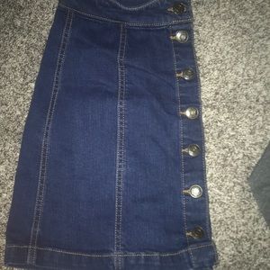 Jean Skirt